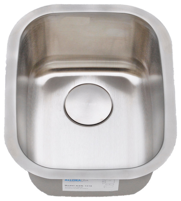 15 X18 Undermount Stainless Steel Bar Sink