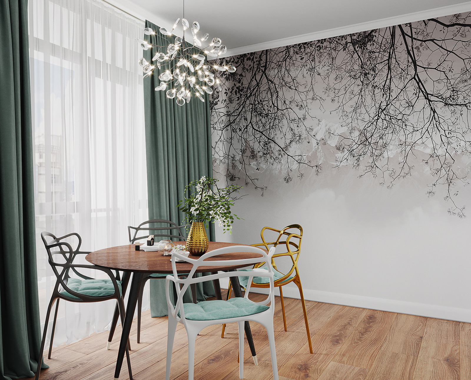 2-ком. кв. ЖК Жилой квартал, г.Сочи, витринный дизайн для продажи