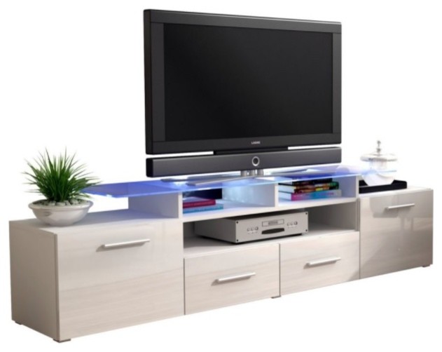 Evora Tv Stand White