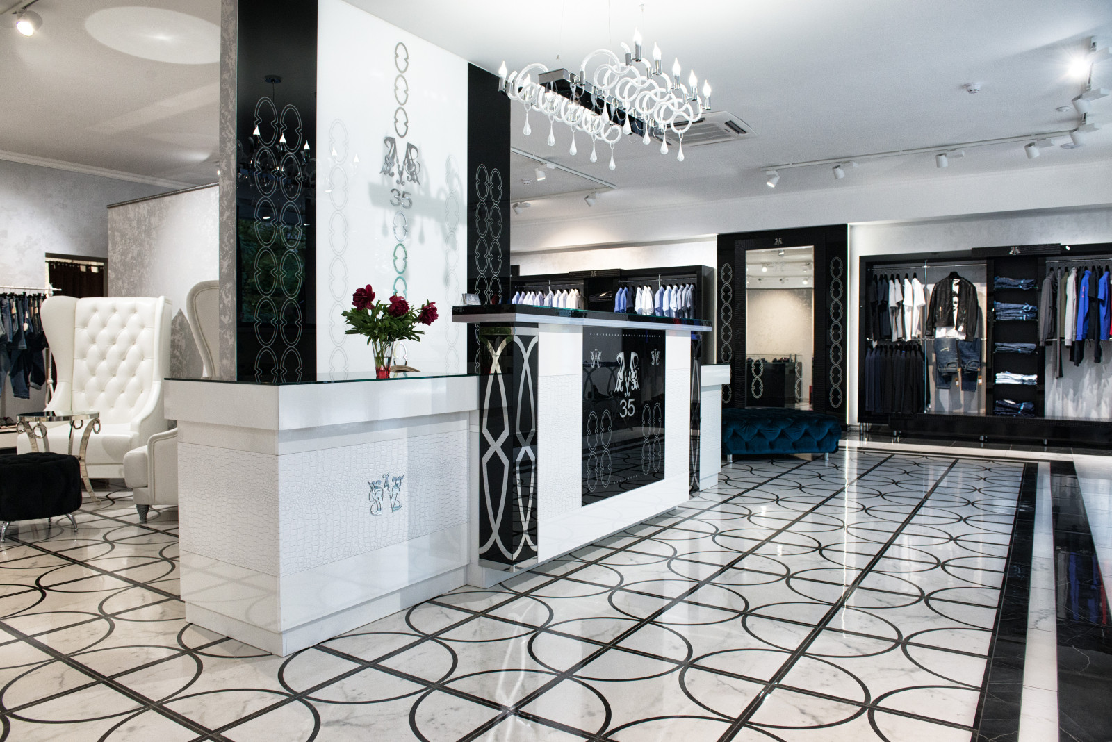 Бутик «М35», ресепшн