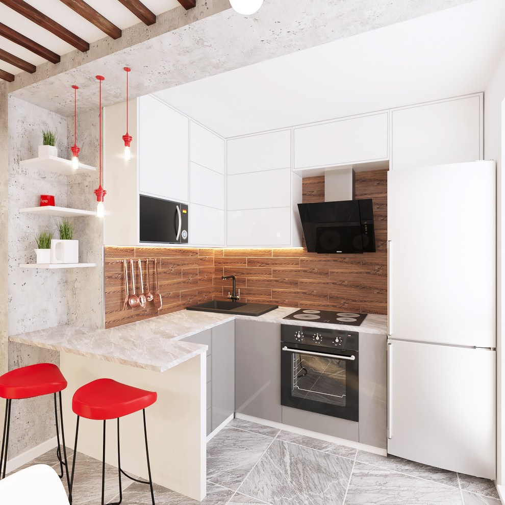 Дизайн Кухни-Гостиной