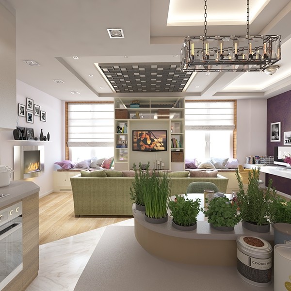 Проект квартиры в современном стиле