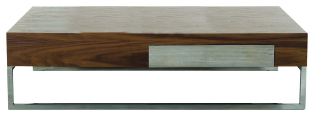 Modrest Agate Modern Walnut Coffee Table Modrest Agate Modern Walnut Coffee Table