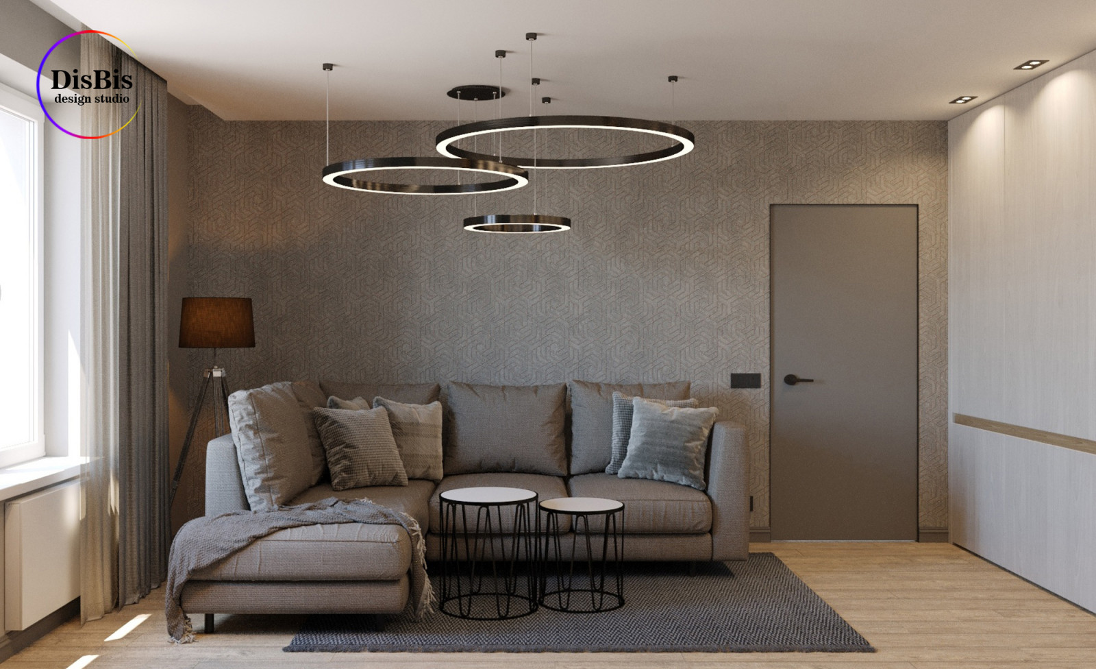 Дизайн-проект в г.Самара , 2-комнатная квартира.