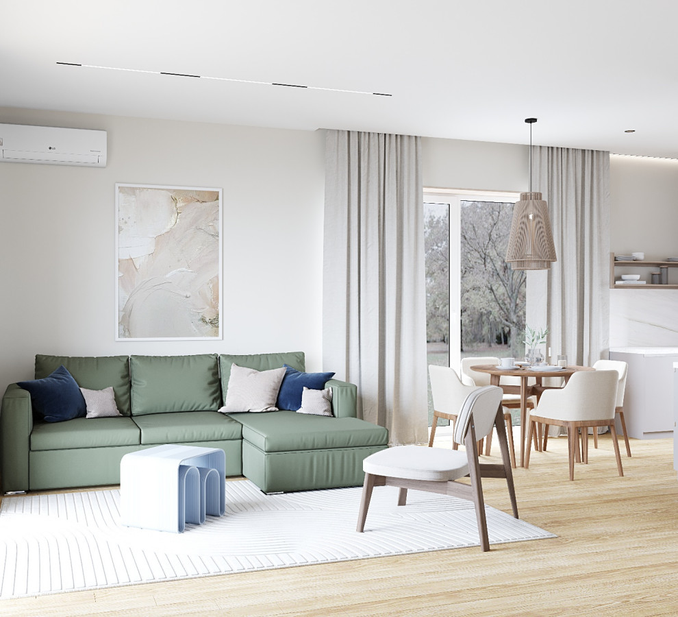 Дизайн проект части дома