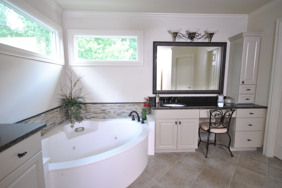 Traditional redesign bathroom