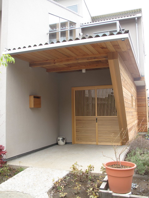 玄関 通り土間 - 和室・和風 - 玄関 - 他の地域 - 高野設計工房