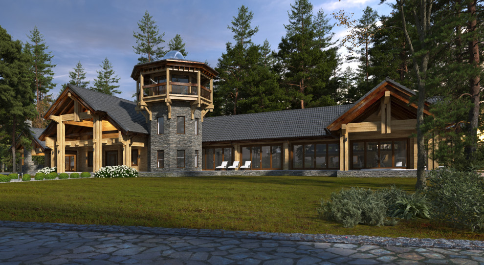 Современная усадьба в классическом стиле