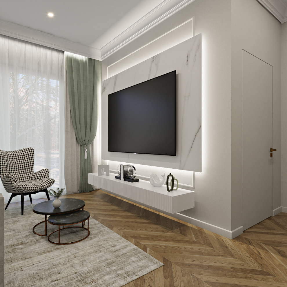 Дом по мотивам неоклассики