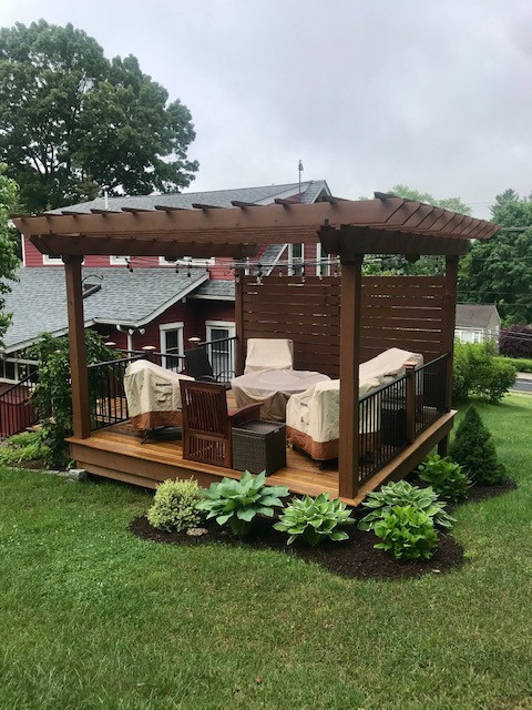 Decks and outdoor garden structures