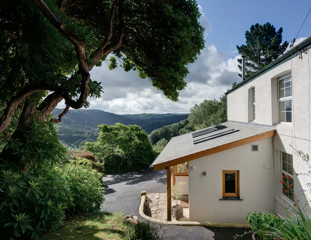 New garden room in the Tamar Valley nyklassisk-hus-og-facade