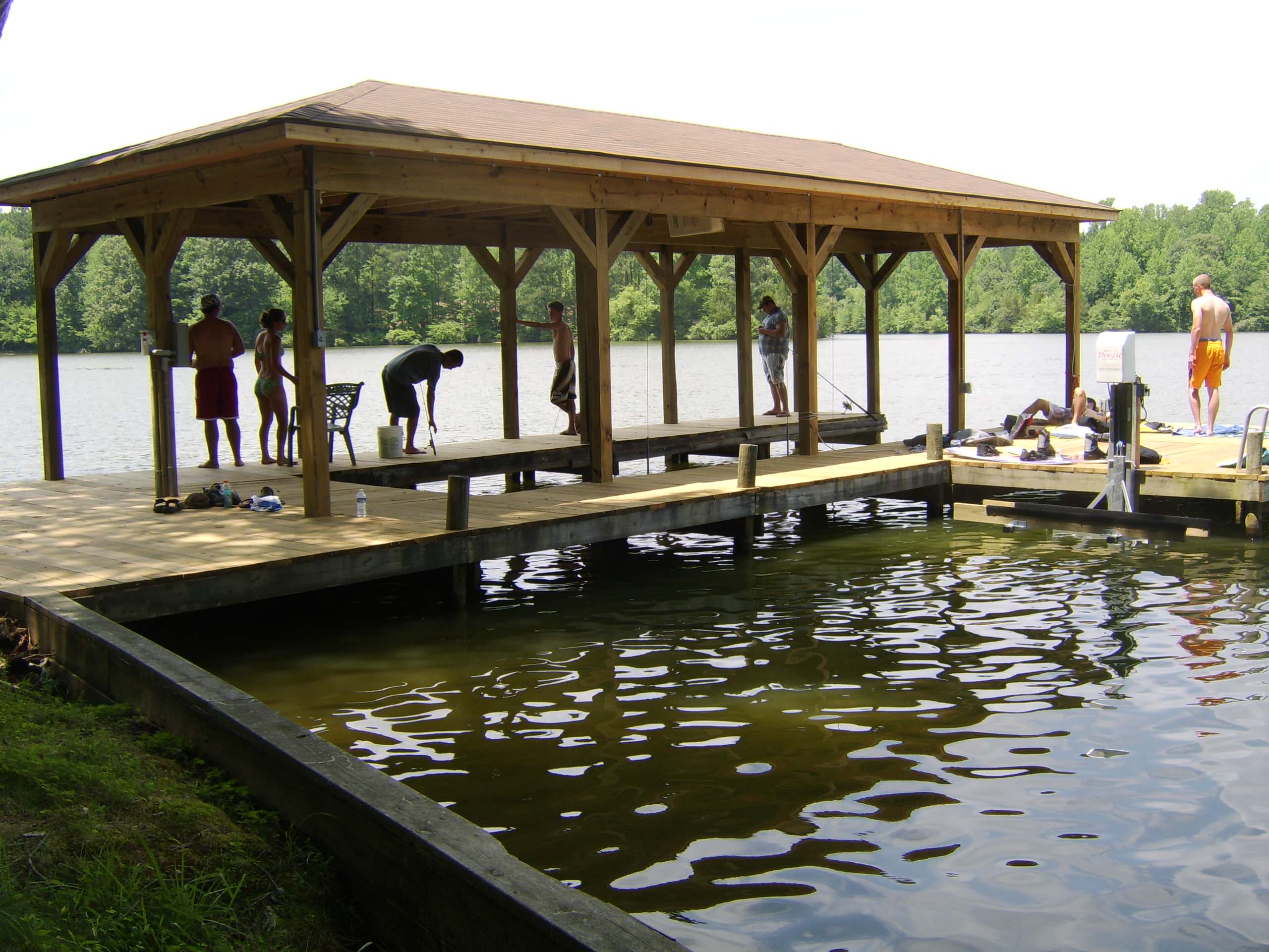 Outdoor spaces--decks;  boat docks