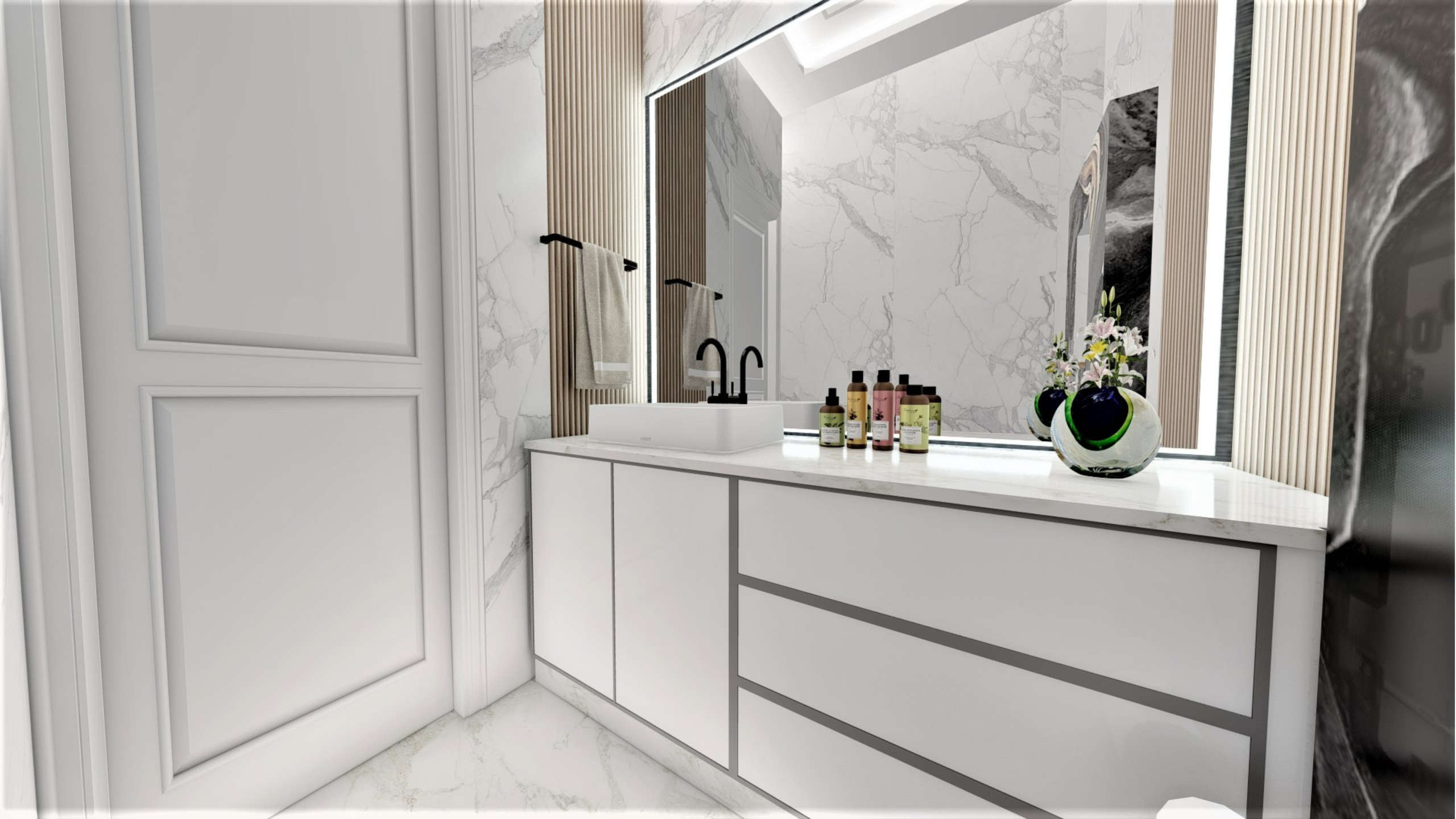 Luxurious Modern Bathroom in Maidenhead