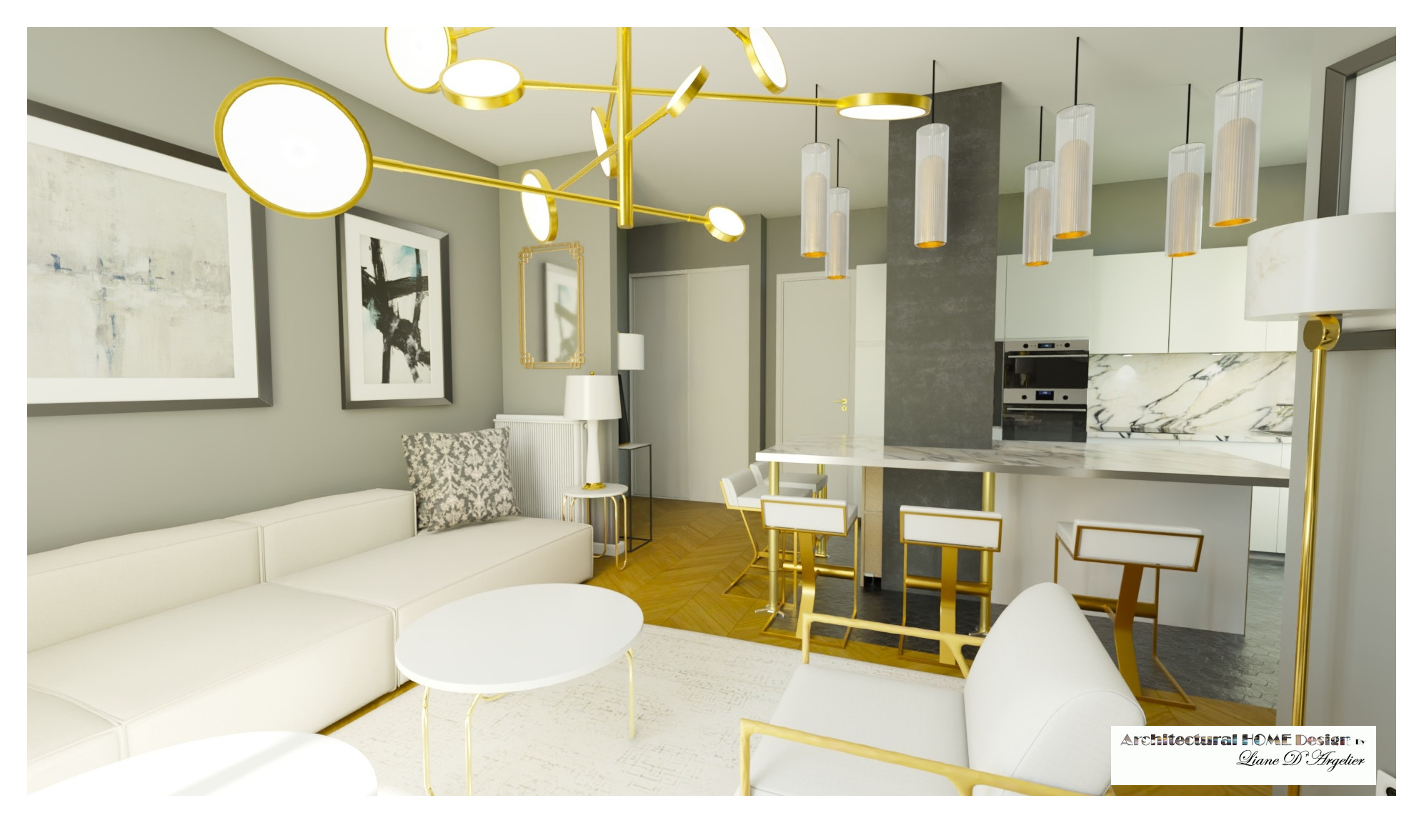 Appartement Haussmannien cœur de Nice.