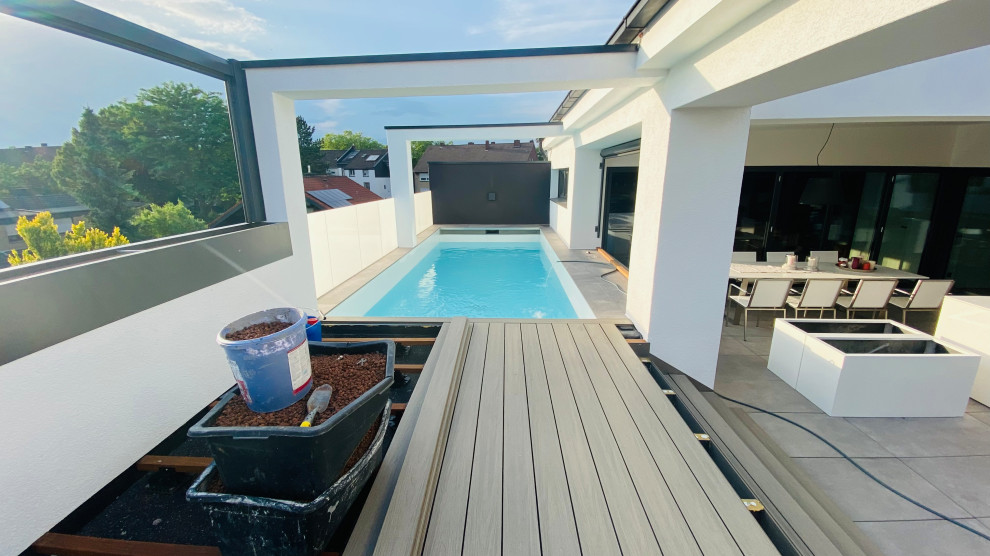 Mediterraner Pool in Frankfurt am Main