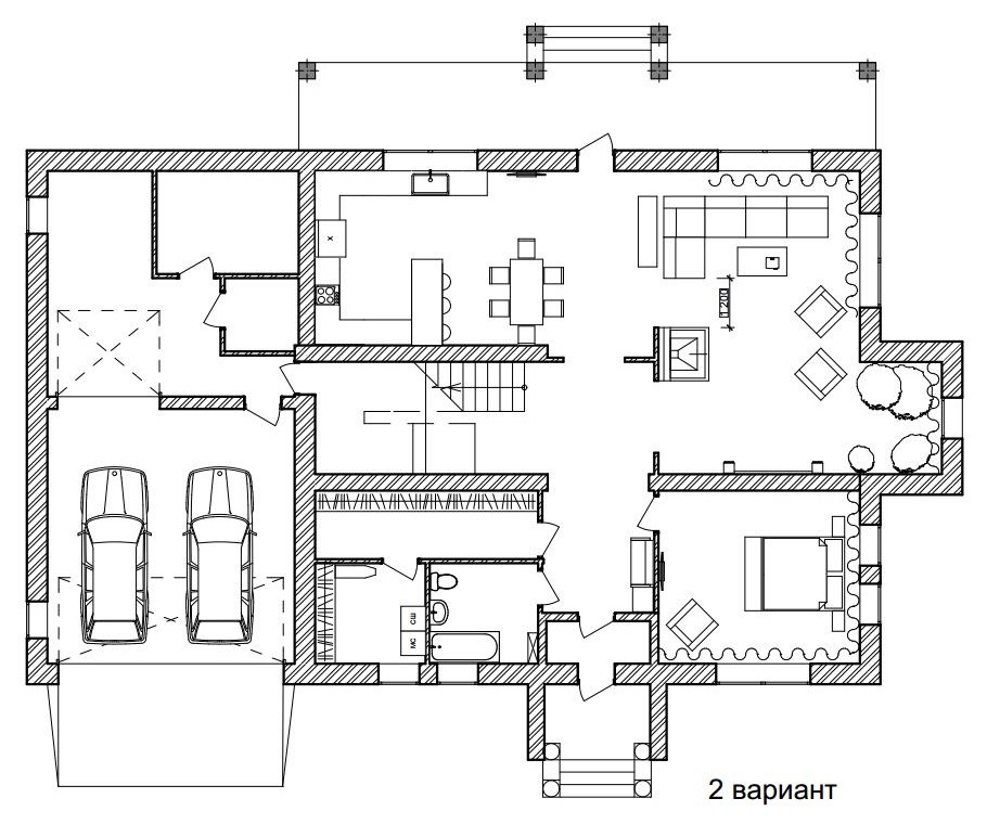 Дизайн-проект жилого дома
