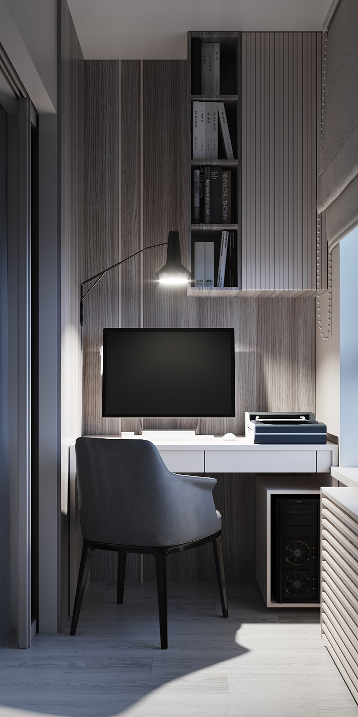 Дизайн лоджии в Ньютоне