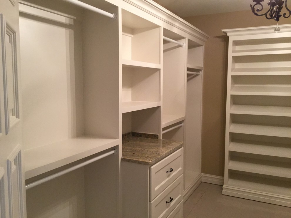 Closet - transitional closet idea