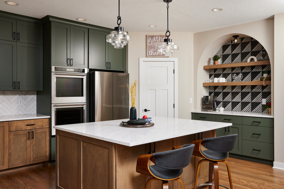 Main Floor Transformation in Otsego - Eclectic - Kitchen - Minneapolis ...