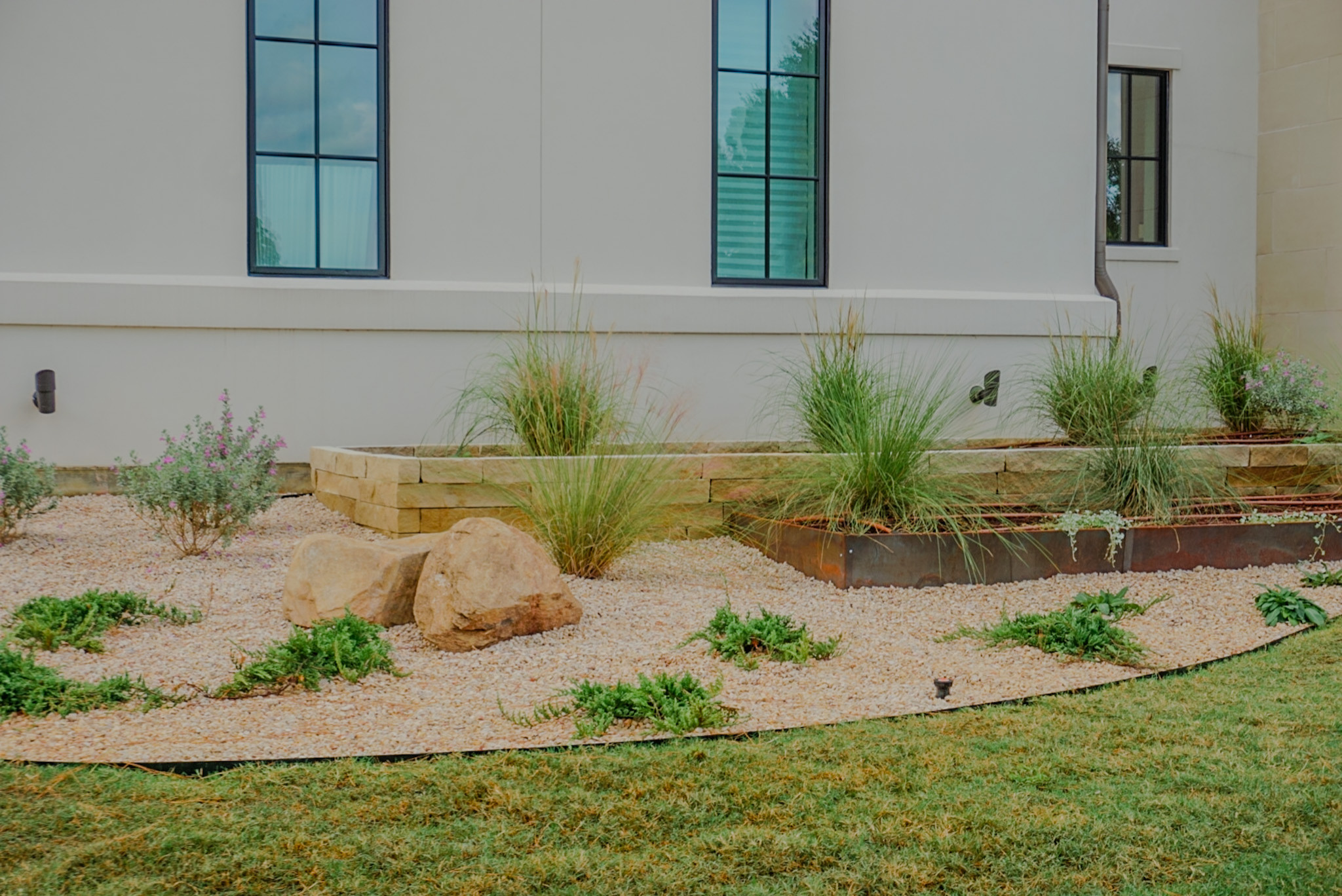 Modern Mediterranean Style Landscape