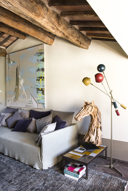 Toscane casa-de-campo-salon