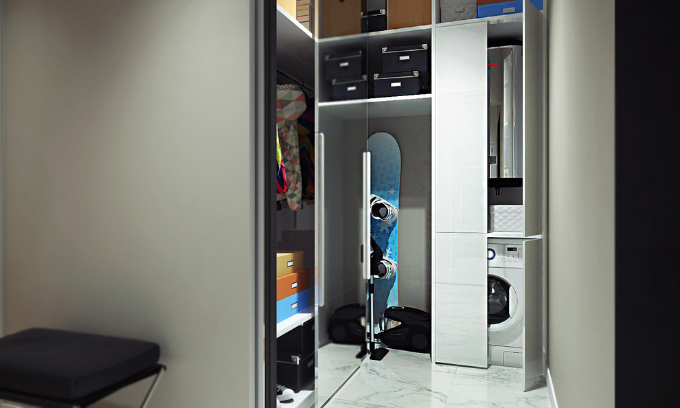 Дизайн-проект квартиры в современном стиле для молодой пары