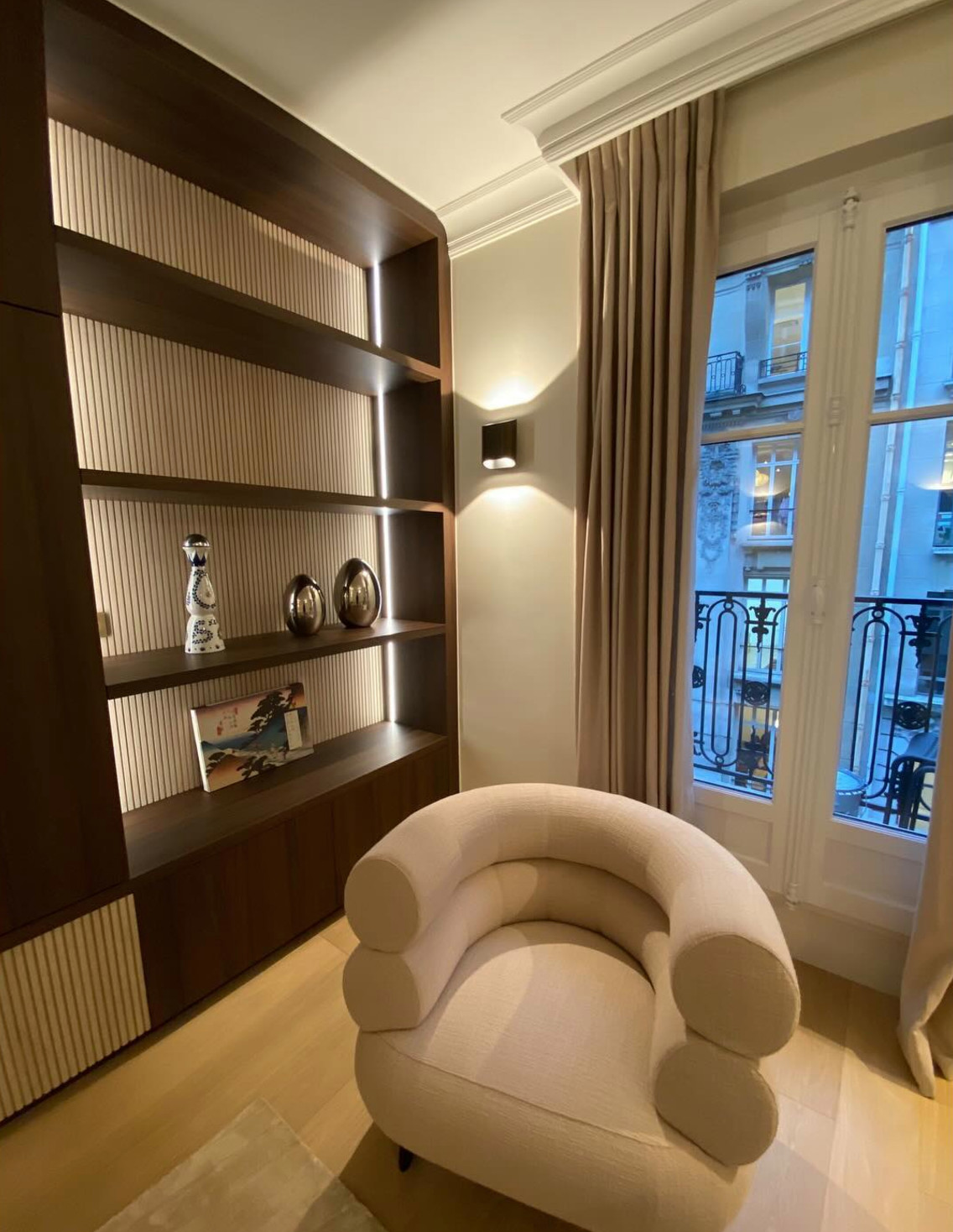 Projet Montorgueil -Rénovation complète d'un appartement de 145 m2.