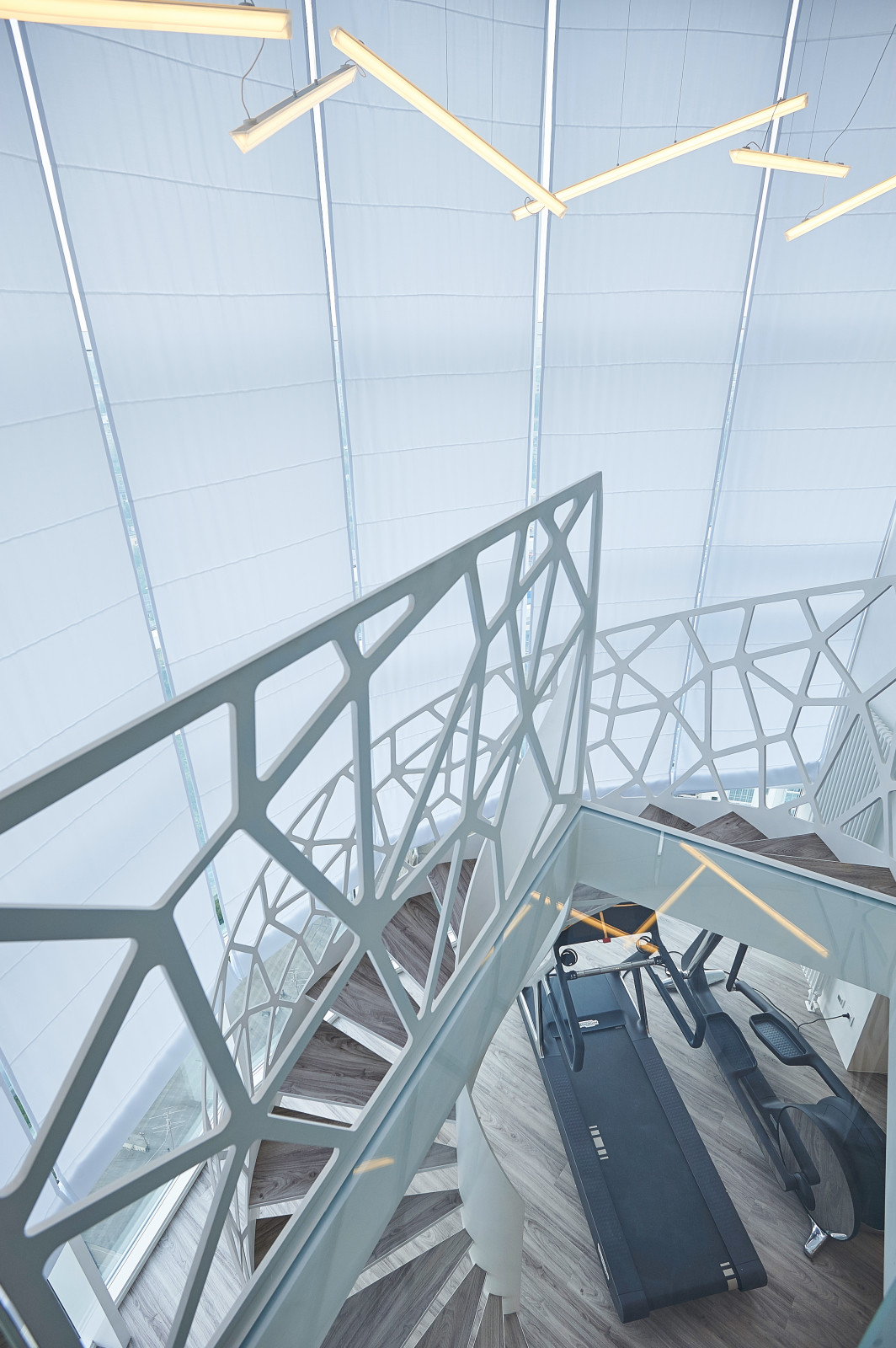 Личный тренажерный зал и СПА. Авторы дизайна Юрий и Ирина Вопшиновы