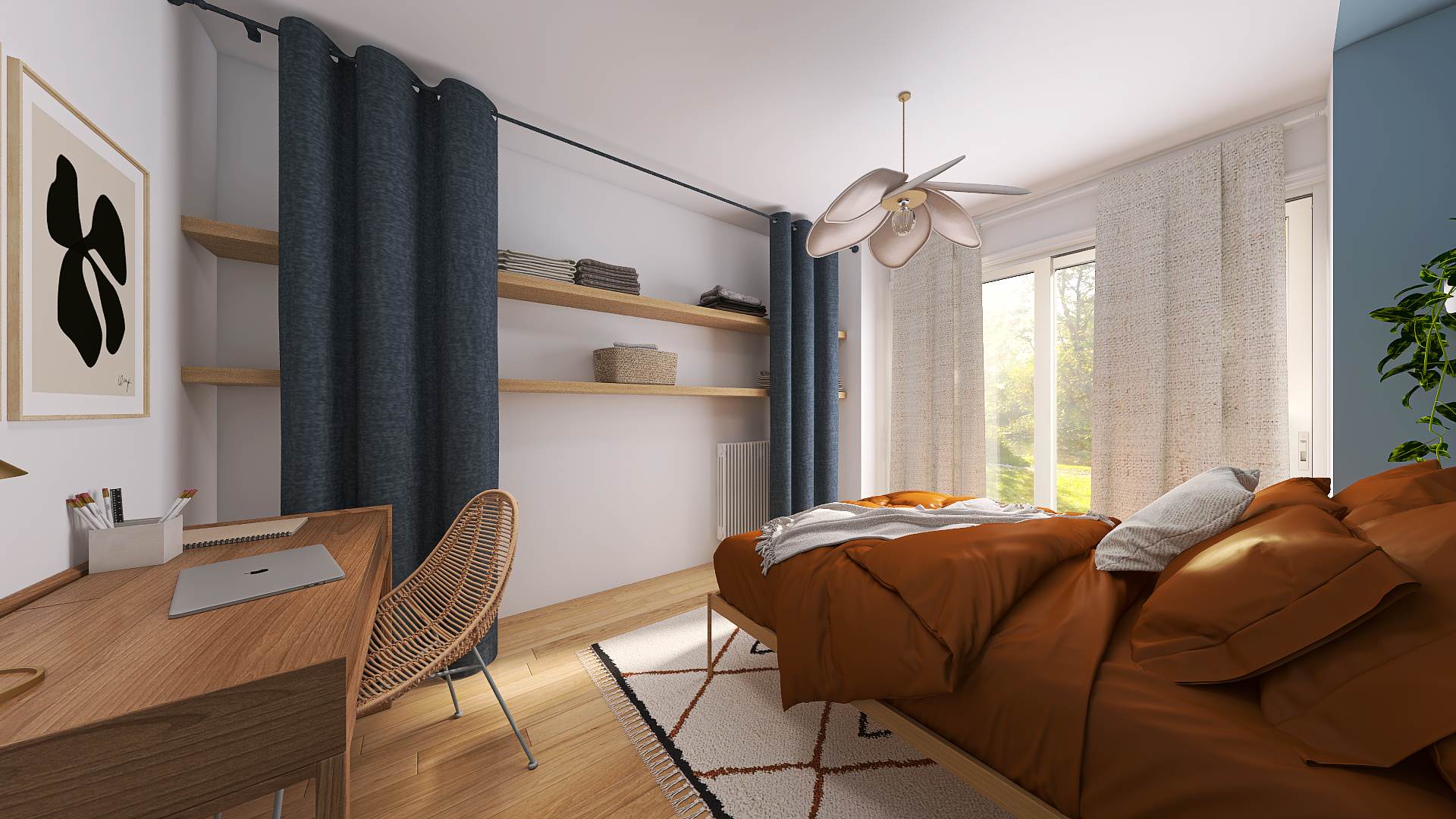 Projet Seine - chambre d'amis