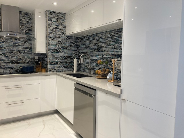 Modern Kitchen Remodel in Sunny Isles