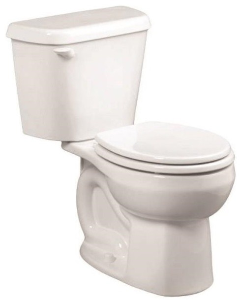 American Standard 751DA101.020 Colony Round Complete Toilet, White