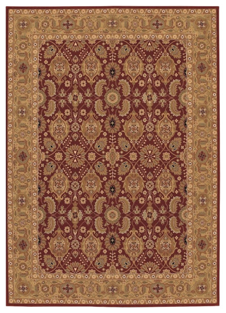 Couristan Anatolia All Over Vase Rug 6'6"x9'10" Persian Red Rug