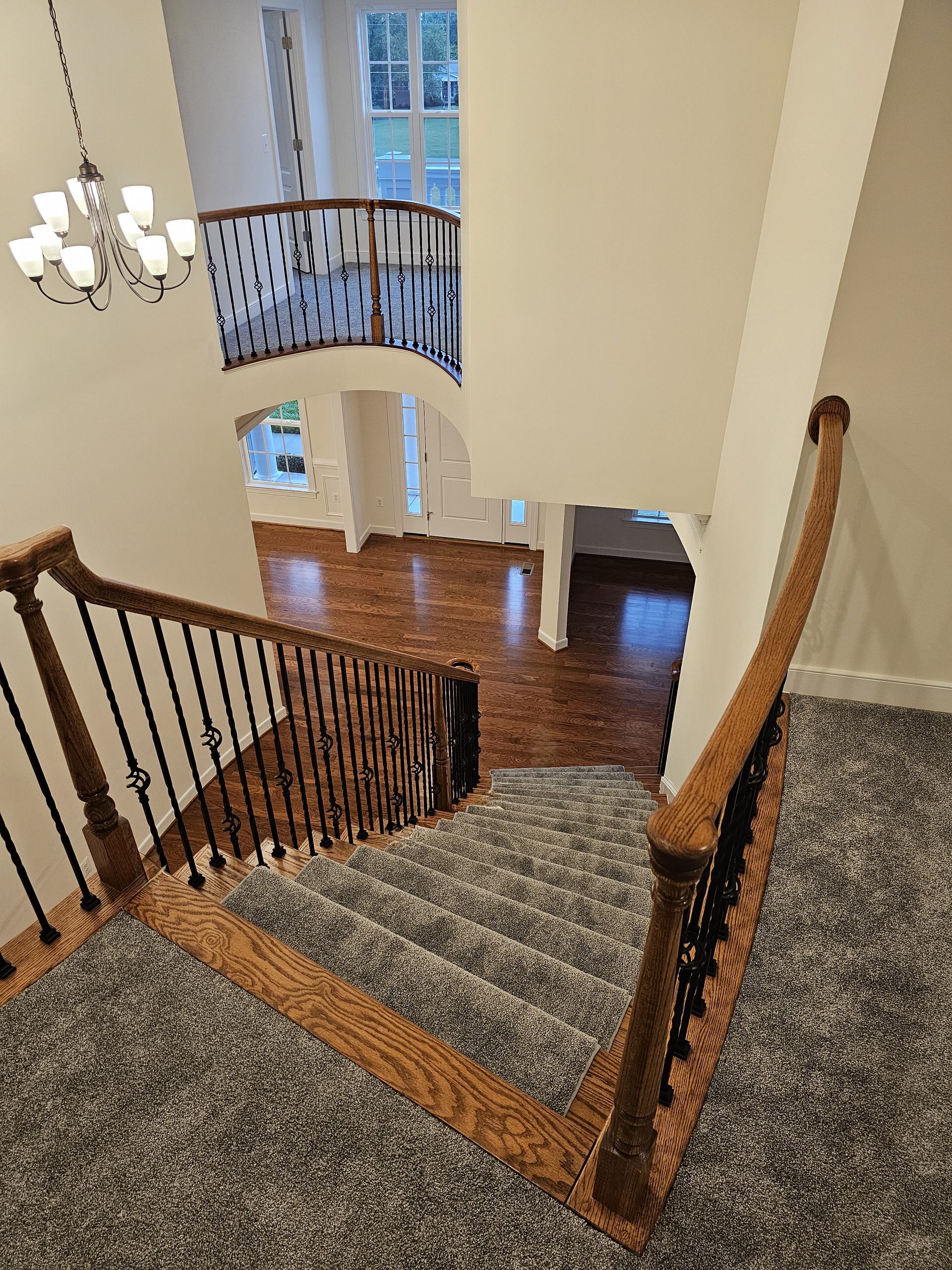 128_Grand Entryway Elliptical Staircase, Nokesville, VA 20181