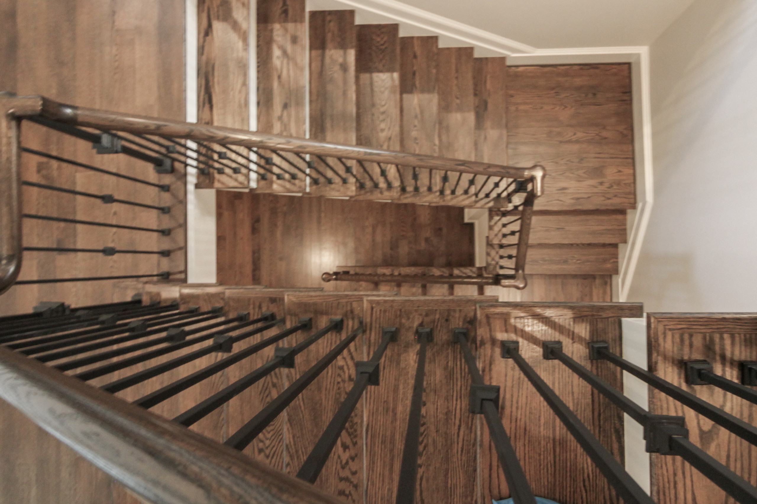 86_ Gorgeous Floating Curved Staircase, McLean VA 22066