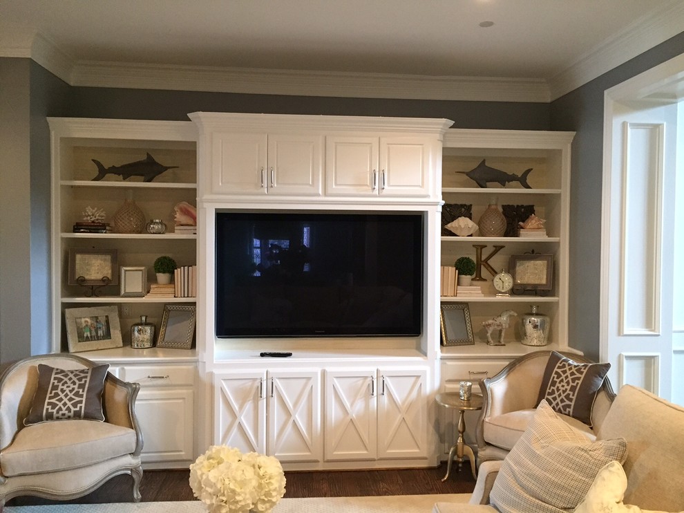 Custom Cabinetry - Traditional - Family Room - Dallas - by Ultimate ...