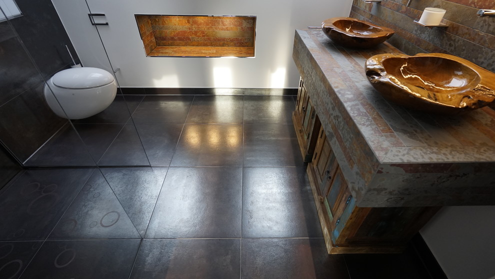 Modernes Badezimmer in Leipzig