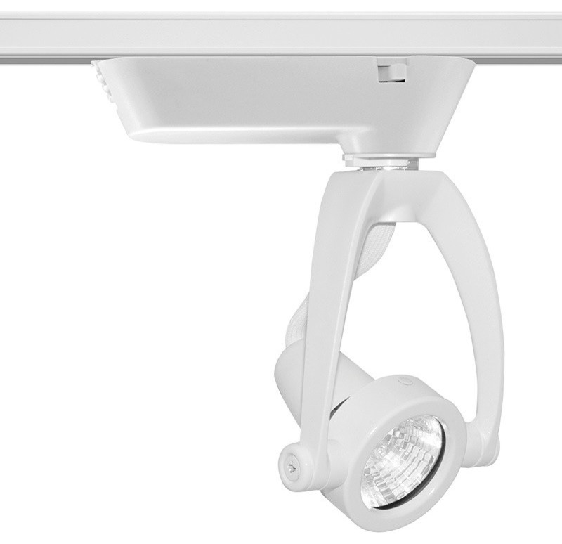 Trac-Master T480 Wishbone Low Voltage MR16 Track Light, T480wh