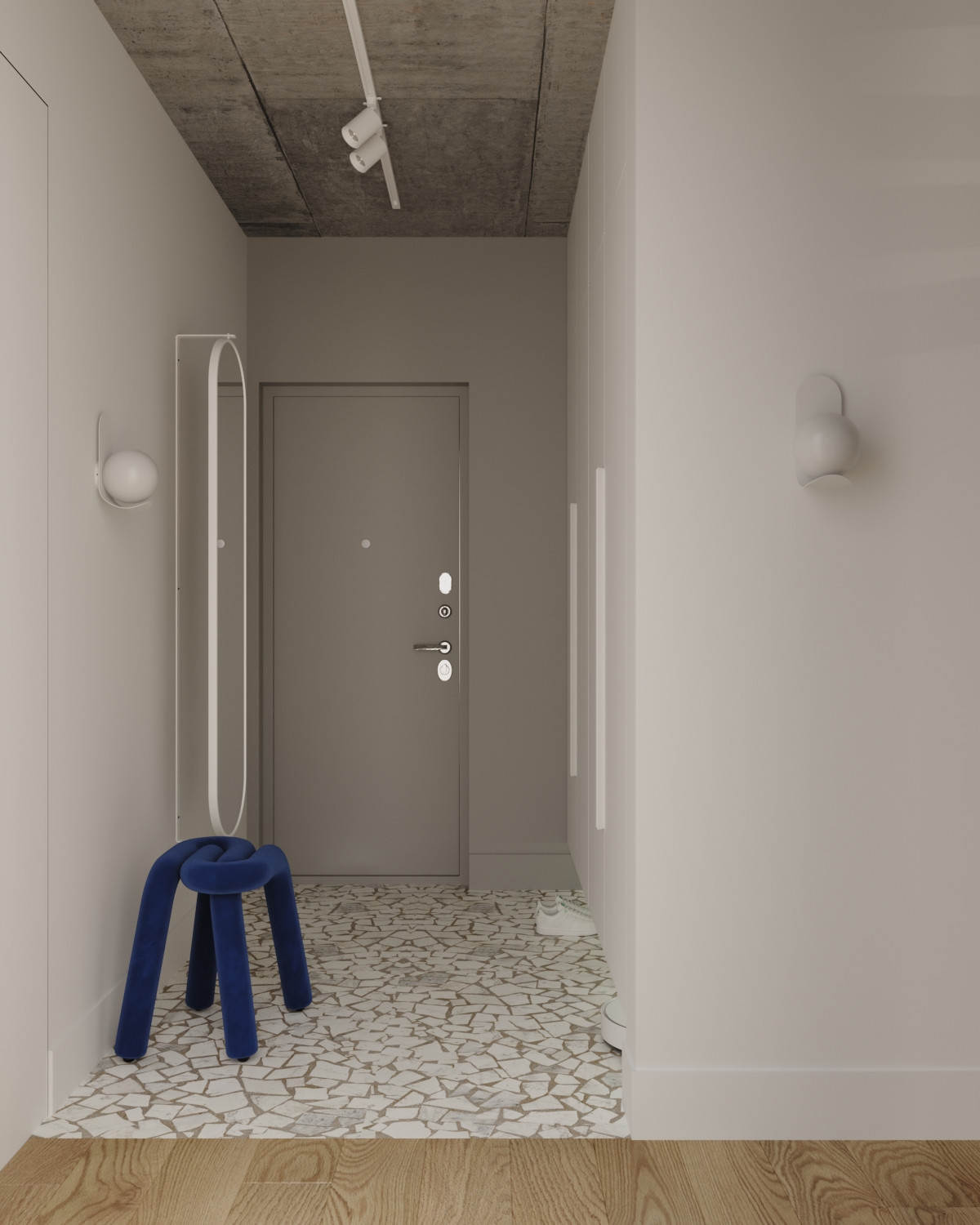 Квартира в светлых тонах