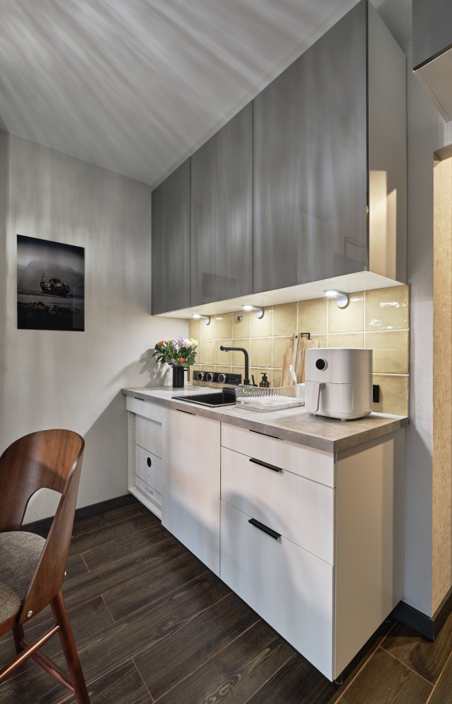 Интерьерная съёмка студии 19 кв.м. на Братиславской (Москва)