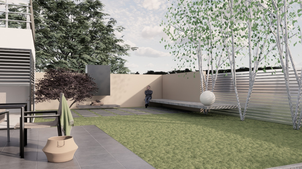 Naturpool im Familiengarten