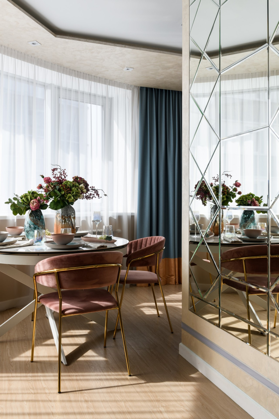 2022г. Фото квартиры 108 м2 в ЖК "Оазис"