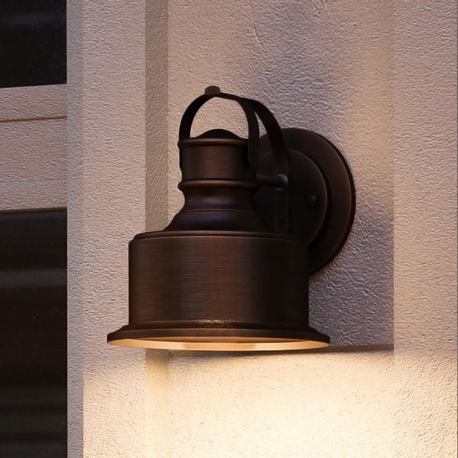 Image showcasing Luxury Industrial Chic Outdoor Wall Light, Reno Series - Traditional ...