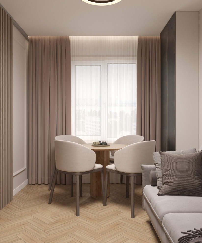 Квартира в современном стиле для супружеской пары