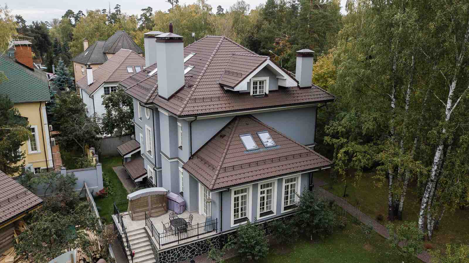 вид на открытую террасу