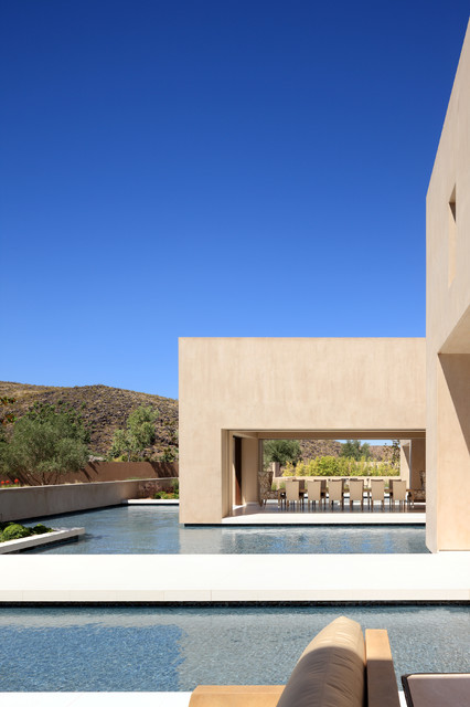 Pool/Landscape contemporaneo-piscina