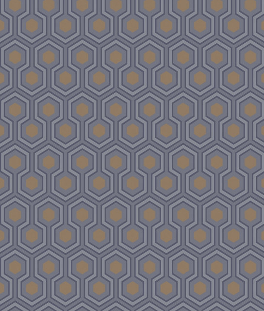 Hicks Hexagon - Wallpaper - by Vanillawood