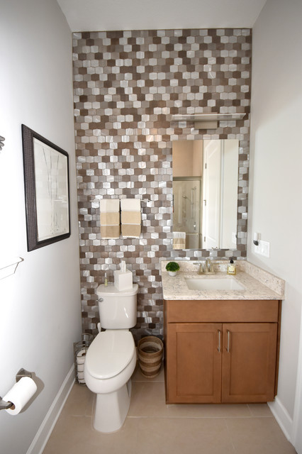 Bathroom Accent Wall Tile - Contemporary - Jacksonville - by Pro-Tile ...
