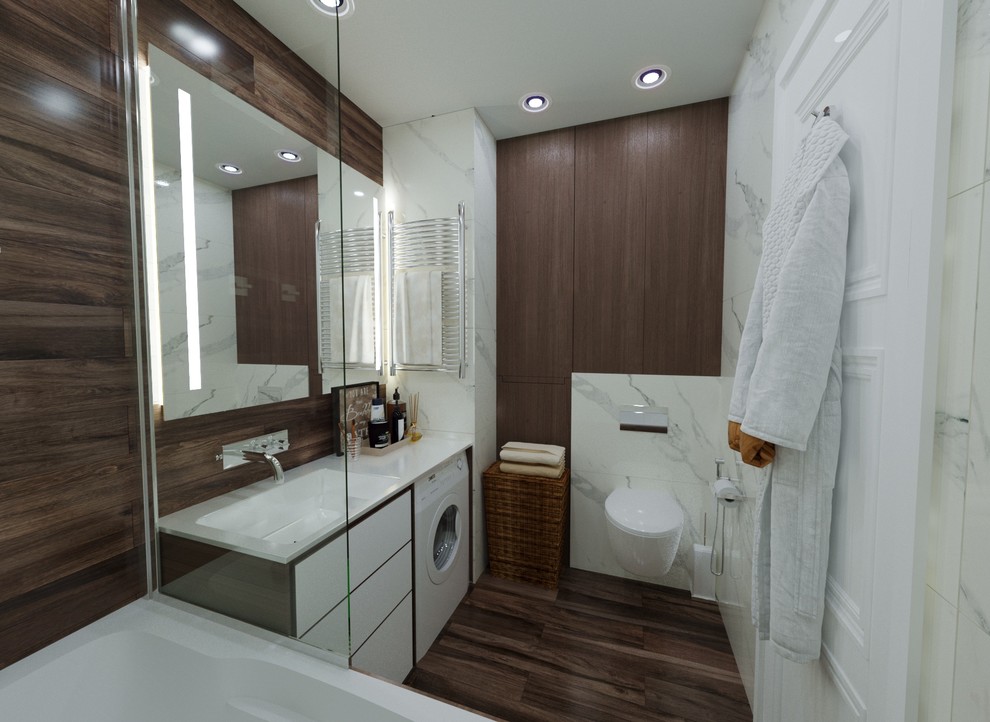 Трех-комнатная квартира для четырех человечной семьи.