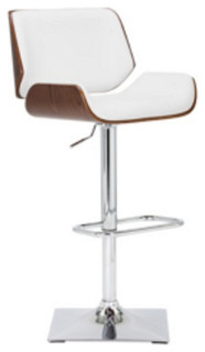 Adjustable Bar Stool, Snow