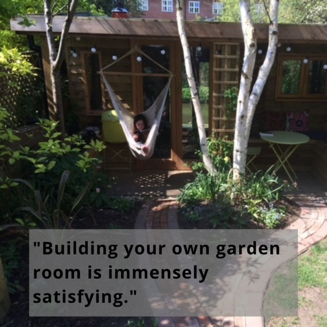 Five things I learnt from building my own garden room with Inside Out